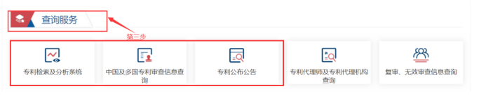 国家知识产权局官方网站检索系统（CNPA）